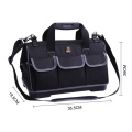 Wide Mouth Tool Bag With Water Proof Molded Base Tarpaulin Tool Bag